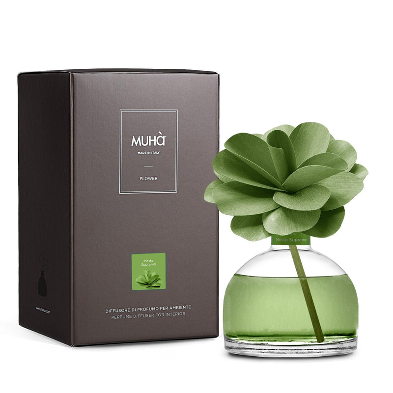 Muhà Profumatore Ambiente Flower 200 ml. Bottiglia Vetro