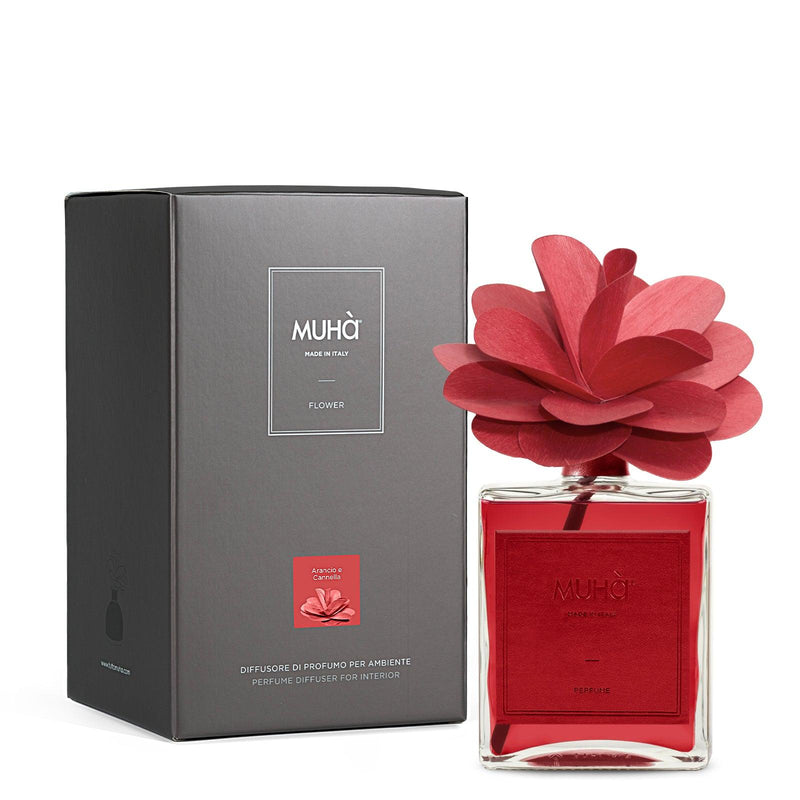 MUHA' Profumatore Ambiente bottiglia vetro Flower 500 ml.