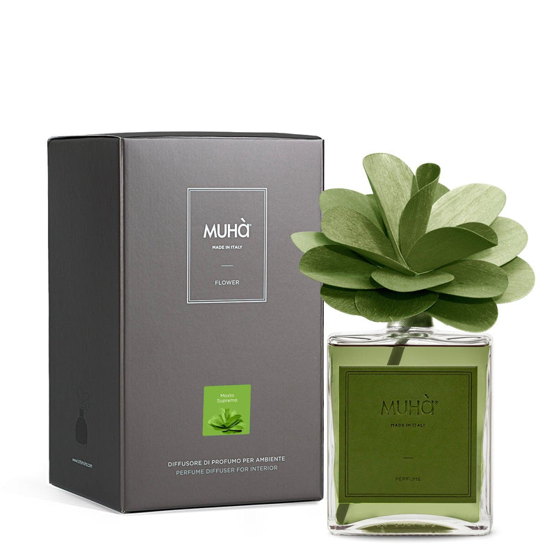 MUHA' Profumatore Ambiente bottiglia vetro Flower 500 ml.