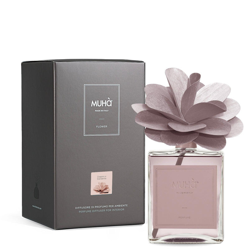 MUHA' Profumatore Ambiente bottiglia vetro Flower 500 ml.