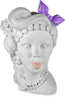Testa decorativa L'irriverente H. 25,5 cm. Baci Milano
