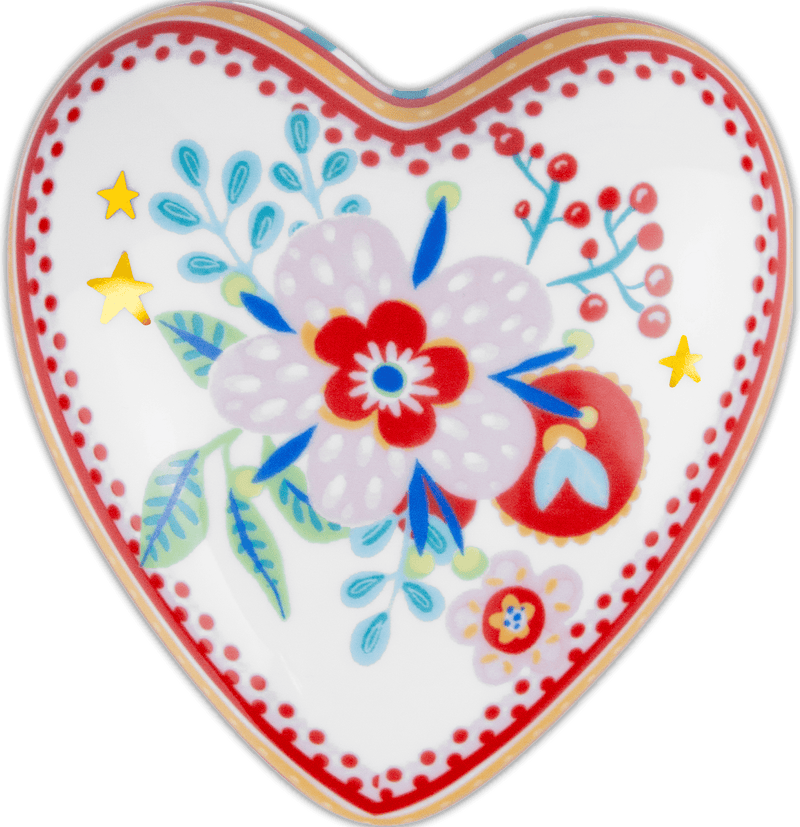Cuore in Porcellana Mamma Mia Baci Milano
