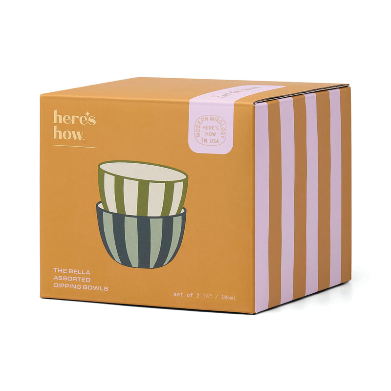 Here's How | Set 2 Pz Ciotole "The Bella" in Gres