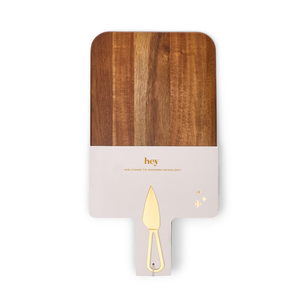 Here's How | Set Coltelli e Tagliere per formaggi "The Garth"