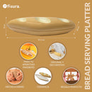 Fisura Vassoio Porta Pane con Coperchio