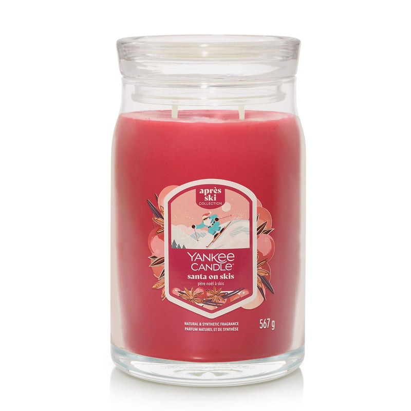Yankee Candle | Candela signature Santa On skis