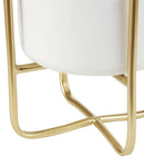 L'Oca Nera portapianta  in metallo