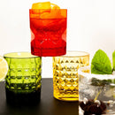 Set 6 pz. Bicchieri a Rilievo - Tumbler Crystal Touch Baci Milano