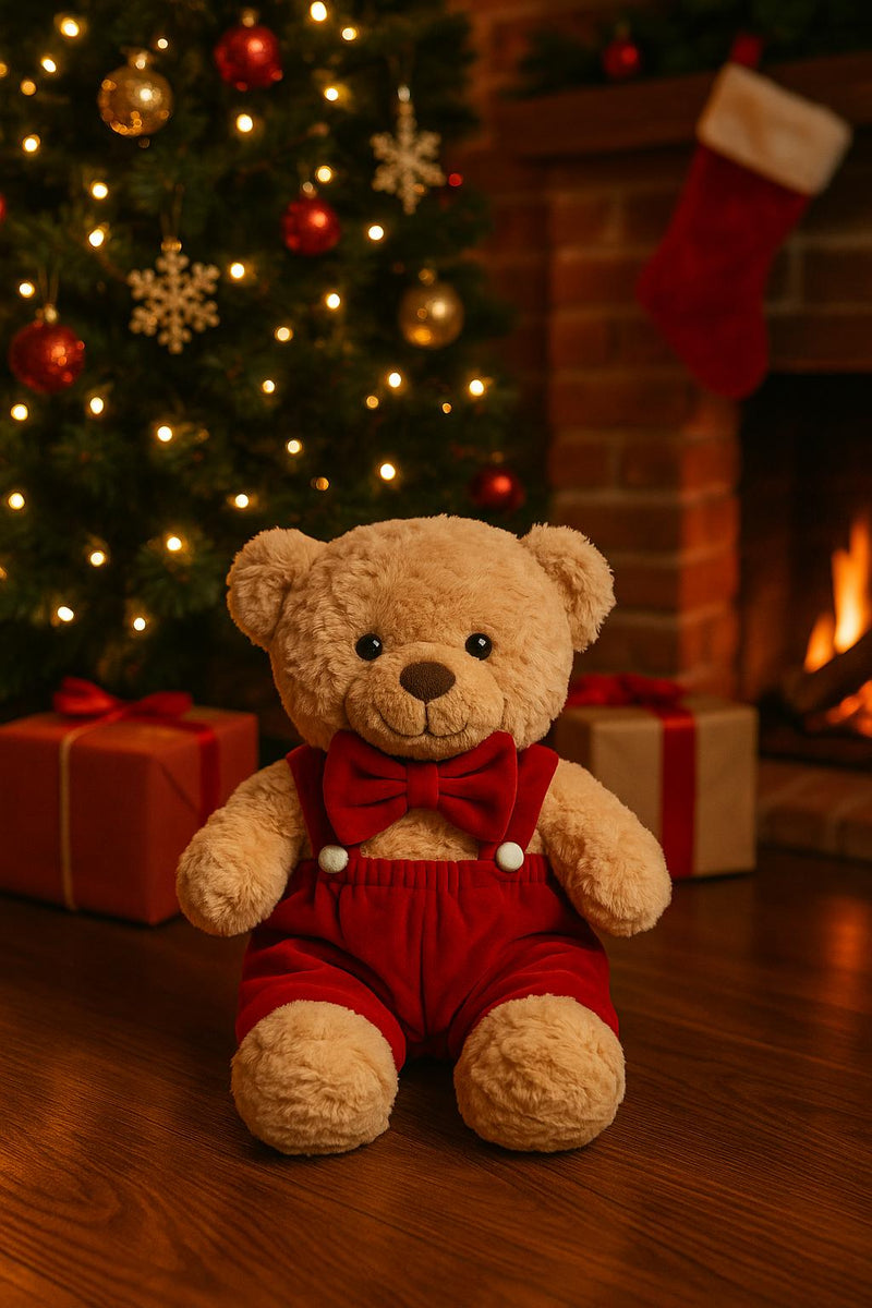Fiori di Lena | Orsetto in peluche con vestito Natale 2025
