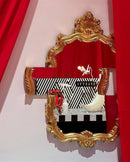 Specchio da Parete Tetris Mirror oro 70x90 cm. SELETTI