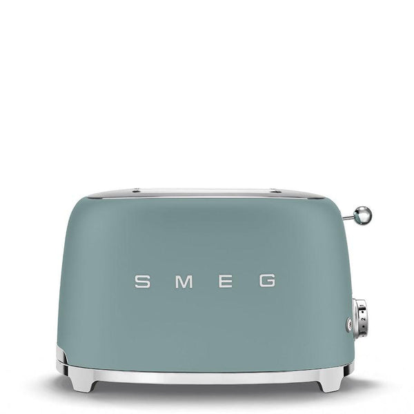 Tostapane Anni 50 2 Fette  Verde Smeraldo Opaco Smeg