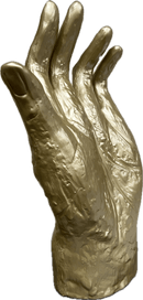 Scultura in ceramica Buonasera champagne Adriani & Rossi