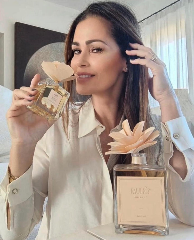 Profumatore Ambiente bottiglia vetro Rose 50 ml. MUHA'