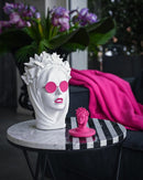 Testa Cameo decorativo La Stilosa H. 14 cm. Baci Milano