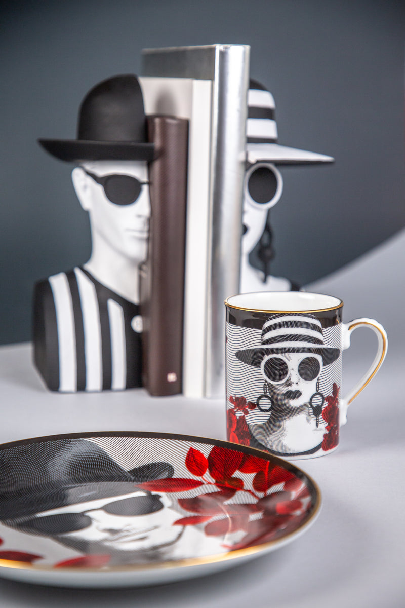 Baci Milano Fermalibro Gli Inseparabili Mrs. White & Mr. Black