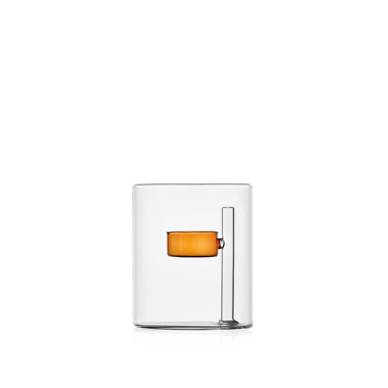 Porta Tealight Iris in vetro Borosilicato Ichendorf Milano