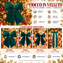EDG Enzo De Gasperi | Fiocco Natalizio in velluto