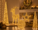 Kaemingk | Stella Decorativa con Micro LED – Effetto Flash e Luce Calda da esterno