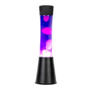Lampada da Tavolo Tower Lava Lamp Base Nera e Liquido Very Peri  Fisura