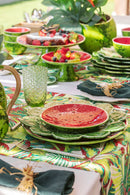 Bordallo - Pinheiro Sottopiatto in ceramica Ø 33 cm. | Melancia