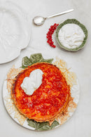 Bordallo - Pinheiro Piatto frutta Ø 19 cm. in ceramica | Couve - Beige