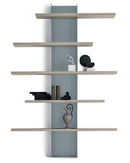 Tomasella Libreria Versus L 144 in Metallo e Laminato