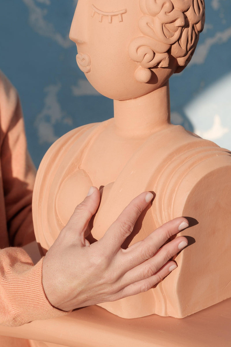 Busto in Terracotta Magna Graecia Poppea Seletti