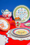 Piatto Fondo in Porcellana Mamma Mia Baci Milano