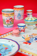 Bicchiere con Piattino/Coperchio Mamma Mia Baci Milano