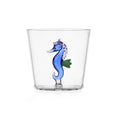 Bicchiere con Pesce in vetro Borosilicato Marine Garden Ichendorf Milano