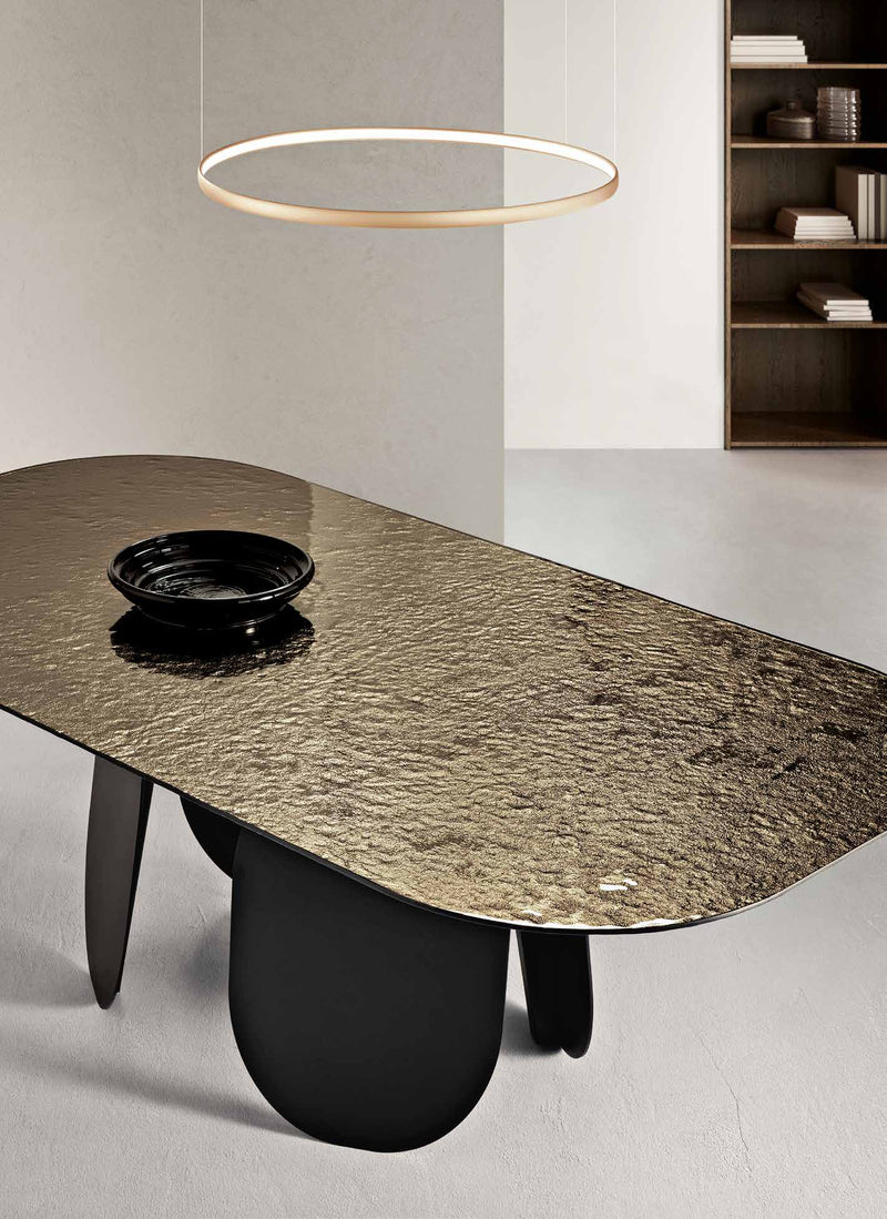 Capodarte | Tavolo Maya fisso rettangolare -210 x 110 cm e 240 x 110 cm