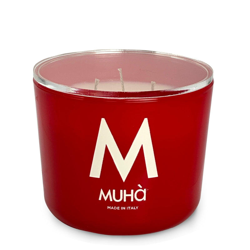 Candela Profumata da 500 Gr. contenitore Vetro Muhà