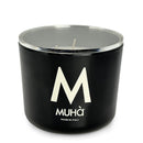 Candela Profumata da 500 Gr. contenitore Vetro Muhà