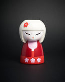 Vaso H15cm in poliresina dipinto a mano KOKESHI By Blogo Lifestyle