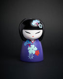 Vaso H15cm in poliresina dipinto a mano KOKESHI By Blogo Lifestyle