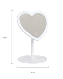 Flamingueo Specchio LED a Cuore Zoe