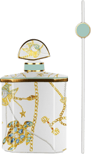 Bottiglia Ottogonale diffusore per fragranza in porcellana  PORTOFINO Baci Milano