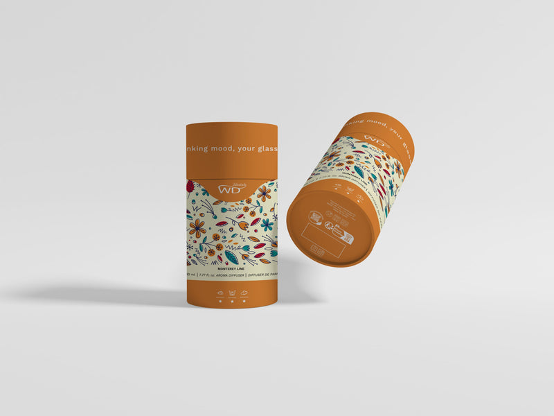 Profumatore Ambiente in vetro borosilicato con Decoro 230 ml. WD Lifestyle