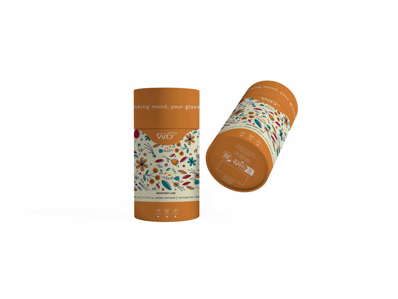 Profumatore Ambiente in vetro borosilicato con Decoro 230 ml. WD Lifestyle