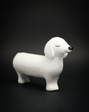 Blogo Design Scultura salvadanaio Dante in poliresina lucida