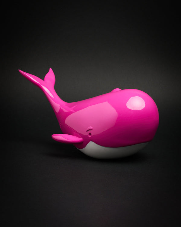 Blogo Design Scultura Salvadanaio Moby in poliresina lucida
