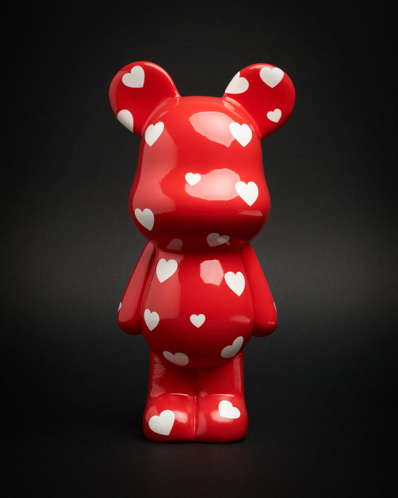 Blogo Design Scultura Salvadanaio Pop Teddy in poliresina Lucida