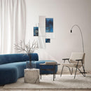 Specchio D'Arte a Parete 60x90 cm Nebula Agave