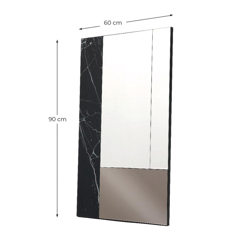 Specchio D'Arte a Parete 60x90 cm Marquinia 1 Agave