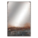 Specchio D'Arte a Parete 60x90 cm Aura Agave