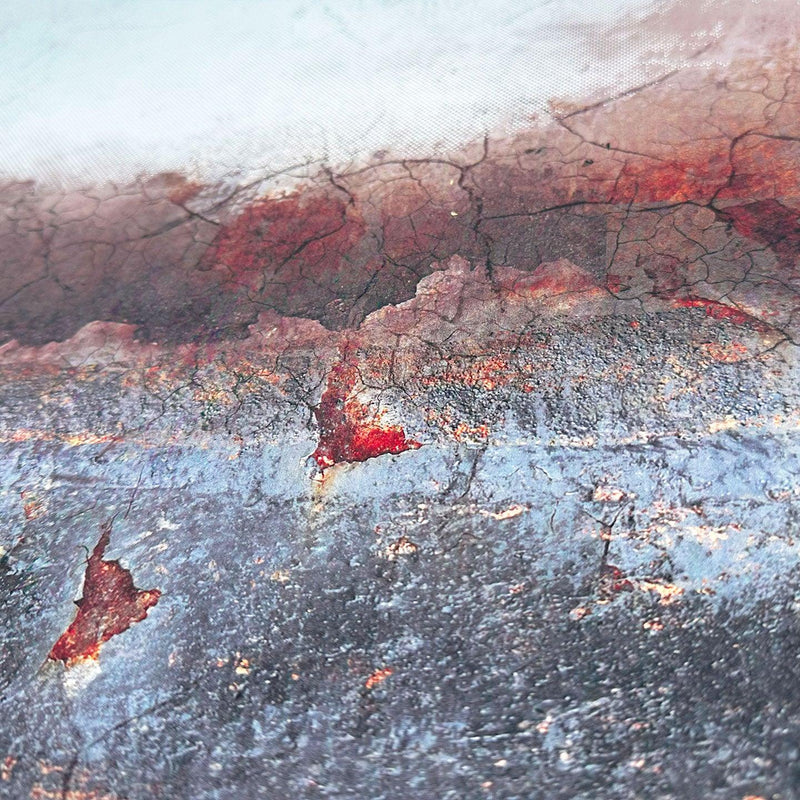 Specchio D'Arte a Parete 60x90 cm Aura Agave