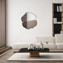 Specchio D'Arte a Parete Ø 80 Aris Agave