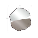 Specchio D'Arte a Parete Ø 80 Aris Agave