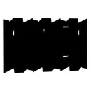 Specchio D'Arte a Parete 120x80 cm Trapezium  Agave