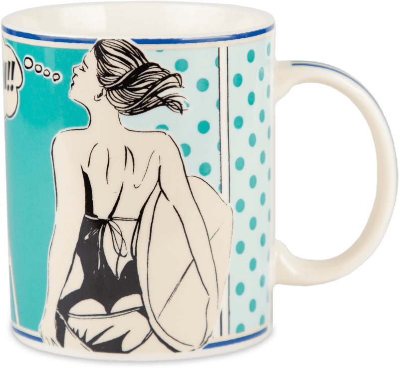 Tazza Mug in Porcellana Gulp Baci Milano